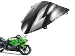 En pare-brise à double bulle Abs Abs pour Kawasaki Ninja 250r Ex250 2008 2009 2011 20119694439