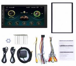 Double Din Android 81 Universal Car Multimedia MP5 Player GPS Navigatie 7 inch HD Touch Screen 2 Din ingebouwd in WiFi Car Stereo CA7260654
