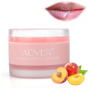 Double-Effect Lip Care Balm Intensive Lipp Repair Behandeling Lippen Mask en Lippp Scrub 2 in 1 Slaapmaskers met Collageen Peptide