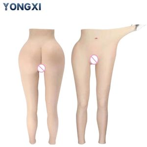 Double élasticité Sexy Cosplay Faux Seinsen Silicone Pour Travestis Faux fesses peut choisir avec vagin ou sans