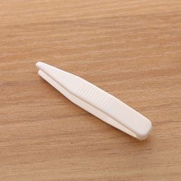 Autocollant à double paupière Tweezers outil auxiliaire Y fourchette Double paupière Auxiliary Fork White Plastic Pp Clip de masque non glissant