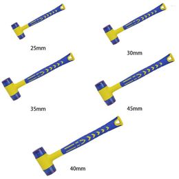 Marteau d'installation Double Face outils de réparation antidérapants Mini caoutchouc universel pour voiture travail du bois Camping en plein air