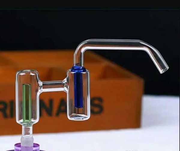 Porte en verre à double filtre Bangs en verre Brûleur à mazout Conduite d'eau en verre Plates-formes pétrolières Plates-formes pour fumer