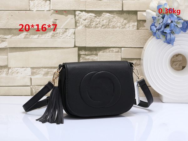 Doble G Cadena Borla Bolsos de hombro Bolsos Cartera Mujer Mini Crossbody Soho Disco Card Bolso pequeño con solapa Bolso de mensajero con flecos Monedero Crossbody Clutch Mochila AAA