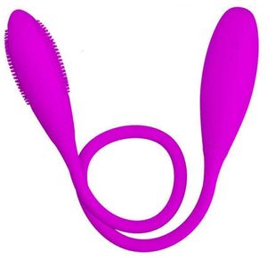 Double tête vibrant déformation oeuf tige sautante charge masseur silicone tirer nouveau type 231129