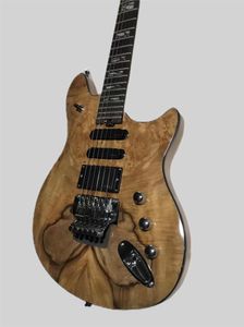 Hoge kwaliteit 6-snarige elektrische gitaar, Floyd Rose Bridge, actieve pickup, echte foto, gratis verzending