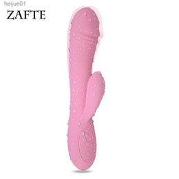 Doble varilla Masturbador Juguete sexual Punto G Vibrador Vibradores AV Estimulador de clítoris a prueba de agua Consolador Vibrador Juguetes sexy para mujer 18 L230518