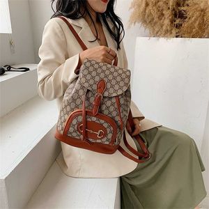 Dubbele schoudertas Dames nieuwe mode veelzijdige slinger single schouder messenger tas reis rugzak handtassen uitverkoop