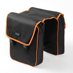 Dubbele zijde Bike Trunk Bag Bagage Pannier achterstoel MTB Bicycle Carrier Bag Achterrek Cycling Bicycle Accessoires Tas