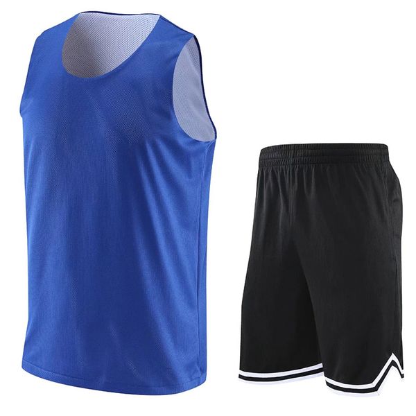 Jersey de basket-ball double face pour hommes uniformes réversibles uniformes de sport féminin Vêtements de maillots respirants personnaliser