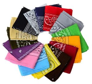 Dubbelzijdig Print Paisley Bandanas Cowboy Bandana Zakdoeken Paisley Print Head Wrap Sjaal GD440