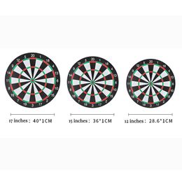 Dubbelzijdige zijdige hangende Dart Board Set Entertainment Leisure Professional Dart Set speelgoed met vliegende naald Dart Board