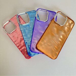 Case de diamantes de imitación de agua de agua de doble cara para iPhone 15 Pro Max con fuente de alimentación móvil magnética