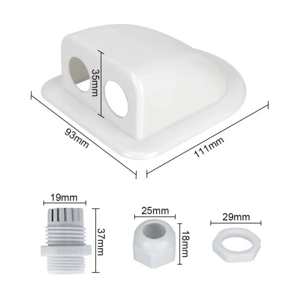 Boîte de glande à double fil à double simple