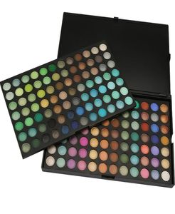 Doubledeck 168 Color Sala de ojos Palleta Longlasting Magno Sombra de ojos impermeable Beauty Matte Matte Cosmetics Set Seshadow4730627