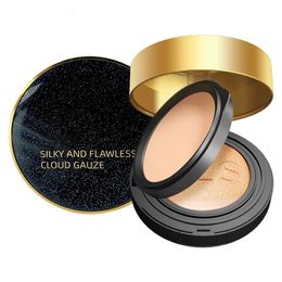 Dubbellaags luchtkussen zwart goud licht hydraterende BB crème poedercombinatie fit en conceal 240111