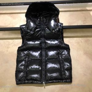 Monclair Winterjas Heren Gilet Donsvest Homme Monclar Vesten Gilet Parka's Jas Bovenkleding met capuchon Waterdicht voor heren en dames Windjack Kort