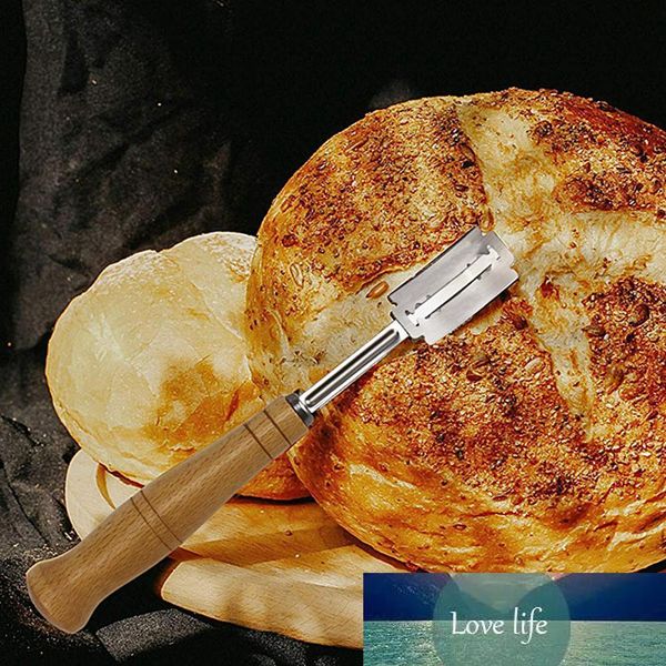 Coupe-pain à pâte, Lame de marquage, couteau à Toast, outil de lame de rasoir avec 5 lames remplaçables, couvercle de protection pour cuisine professionnelle
