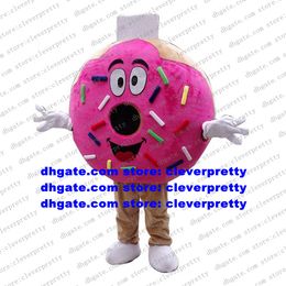 Donut Mister Donut Sweet Buns Mascot Costume Adult Cartoon Character Outfit Suit Open Business Performance Disfraces zx2488