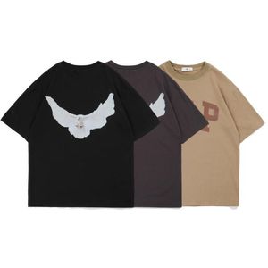 Dove of Peace Designer T -shirt Zomer Oversized mannen T -shirt Vrouwen T -stukken kleding