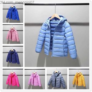 Doudoune veste en coton pour enfants de 2 à 14 ans adaptée aux filles doublure en coton veste à capuche en laine pour enfants Z230720