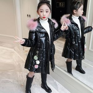 Manteau en duvet 30 degrés Vêtements chauds d'hiver Vêtements bébé fille Épaissir parka imperméable Enfants Vestes en coton Enfants Manteau à capuche Vêtements d'extérieur 220930