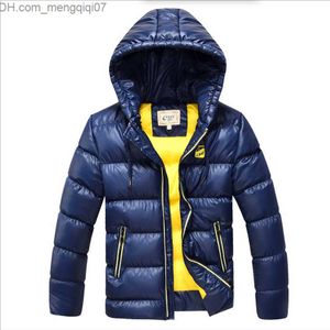 Abrigo de plumón 7-16T, chaqueta de invierno para niños, moda con capucha, Parkas, ropa de abrigo acolchada, abrigo grueso y cálido, alta calidad 2021 Z230719