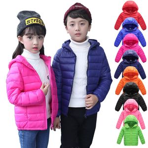 Manteau en duvet automne hiver enfants vestes pour filles enfants vêtements manteaux chauds garçons vêtements d'extérieur pour tout-petits 2 12 ans 221130