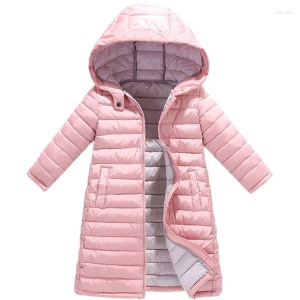 Abrigo de plumón para otoño e invierno, chaqueta para niños y niñas, ropa con capucha acolchada de algodón, ropa para niños, Parkas, general fino suave