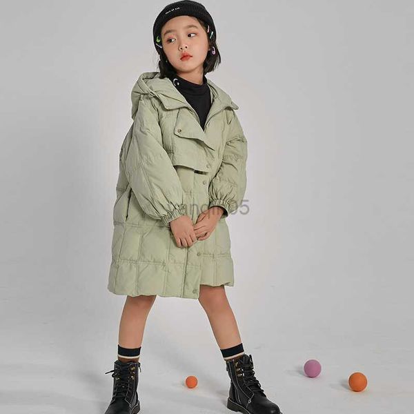 Down Coat Baby Down Jacket Abrigo ligero para niñas Parka Down 4-6y Plumones Chaquetas para niños para niñas Ropa Nios De 2 A 7 Aos HKD230725
