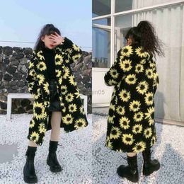 Abrigo de piel para niños 2022 Otoño Invierno abrigo de lana de cordero de imitación de gama alta moda coreana con capucha abrigo de piel de conejo de imitación para niños HKD230725