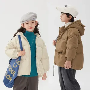 Manteau en duvet vêtements pour bébés garçon veste en coton matelassé hiver enfants bébé haut pour fille chaud