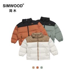 Manteau en duvet Hnne 2022 hiver nouveau chaud 90% duvet d'oie blanc manteaux enfants épais hydrofuge garçons filles père mère famille correspondant vestes HKD230725