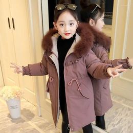Manteau en duvet Josaywin veste d'hiver pour filles enfants épaississement velours Parka manteaux bouffants enfants vestes