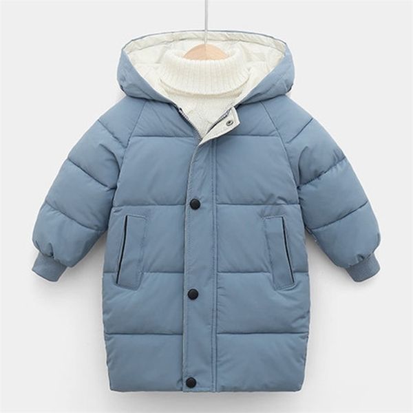 Abrigo de abajo Abrigos para niños Bebés Chaquetas Moda Chicas cálidas Traje de nieve con capucha para 3-10 años Adolescentes Niños Gruesos Ropa exterior larga Ropa de invierno 221012