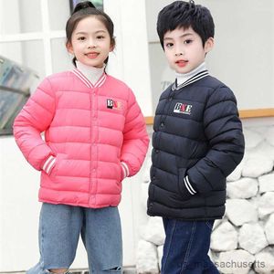 Down Coat Enfants Filles Hiver Polaire Veste Coton Vers Le Bas Manteaux Pour Garçon À Capuchon Chaud Épais Enfants Manteau Vêtements D'extérieur 2-10Y R230905