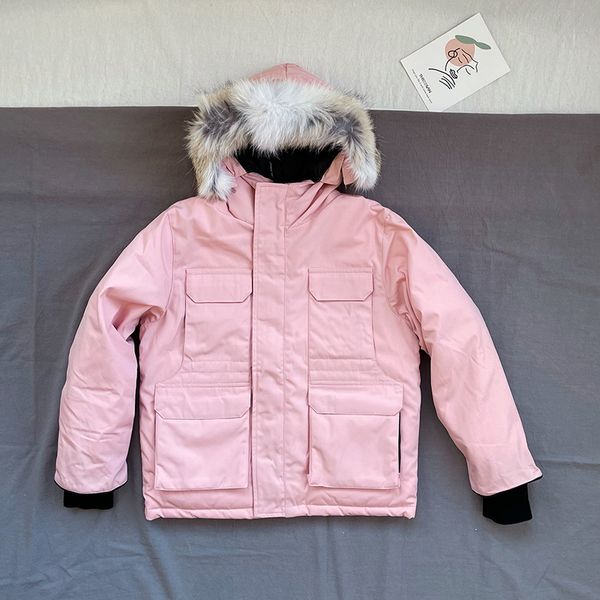 Down Coat Kids Parka's Down Jackets Coat Boy and Girl Jacket Designers Prendas de abrigo lujosas Diseñador de ropa para adolescentes Outwear grueso Luxury ChildrenNZOX