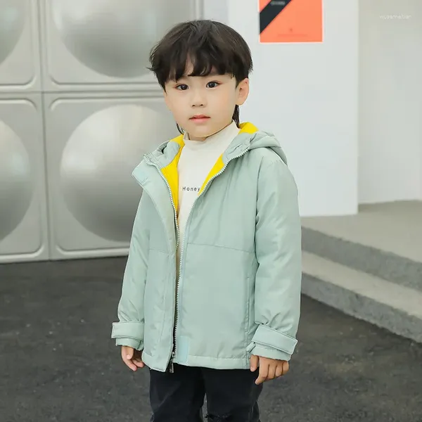 Manteau en duvet Live Supply pour enfants, veste courte légère pour garçons et filles