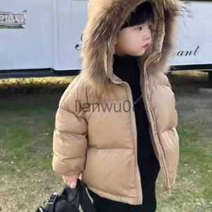 Manteau en duvet pour garçon, veste d'hiver pour bébé, épaisseur à capuche, manteaux pour enfants, automne hiver, 2023A002 x0825