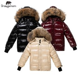 Down jas orangemom tiener winter jas kinderjas voor babyjongens meisjes kleding warme kinderen waterdichte dikke sneeuw slijtage 2-16y 220919