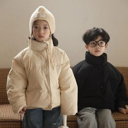 Donsjas Winter Kinderen Eend Jassen Mode Losse Warme Kinderen Bovenkleding Kleding Dikker Babyjassen voor Meisjes Jongens Witte Jas 231202