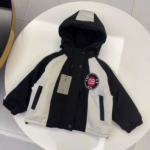 Manteau à capuche pour enfants vêtements pour bébés veste de créateur pour enfants sweats à capuche pour tout-petits garçons filles vestes de luxe marque nouveau style avec lettre confortable chaud 100% coton