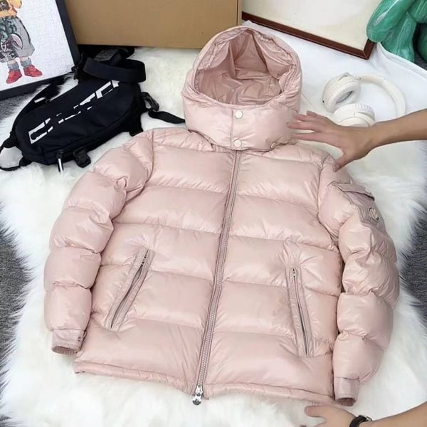 DOWN JACKET 70e rose hiver chaud grande taille pardessus tnfs puffer hommes femmes mode femmes impression complète épais chaud chapeau à manches longues courte doudoune