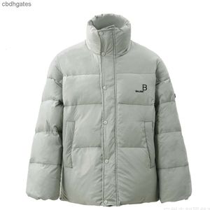 Casaco de penas Balencaiiga Designer Coats 23ss High Edition b Home Inverno Pré Pós Cola Impressão de tinta ao ar livre à prova de vento quente tartaruga volta jaqueta masculina feminina