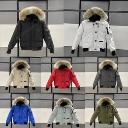 Donsjacks Parka's voor heren Gewatteerde winterjassen Mode-parka's Klassiek Designer Canadese pilotenjack Korte donsjacks Dames