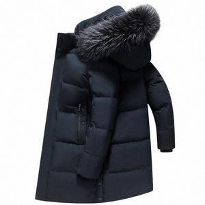 Donsjack Man Lg Heren Pufferjack Winterjassen Voor Mannen Eend Donsjack Mannen Parka's Overjas Gewatteerde Koude Kleren Veer W38p #