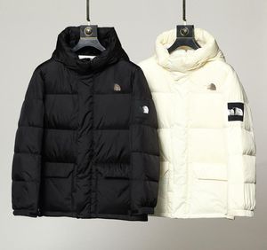 Donsjack heren modeontwerper Winter Outdoor Paar's Hooded Down Jacket