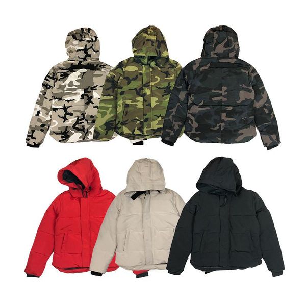 Down Jacket Hommes Femmes Designers Parka Hiver Jassen Vêtements d'extérieur à capuche Fourrure Puffer Vestes Canada Manteaux Hiver Parkas Canadiens 859