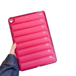 Down Jacket transparant beschermkap tablet Cases voor iPad Pro 11 Mini 4/5/6 Air 3/4/5 10 Anti Drop ShockProof