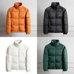 Down Men's Parkas Quanbo Arrivées Stand Collar Keep White Duck Duck Japan Vestes Fashion Fashion Casual Men Men Men Bread Coat 230928